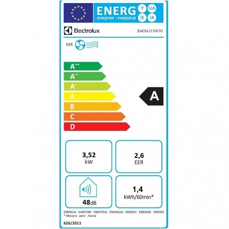 Electrolux Mango mobilus oro kondicionierius 3,5kW