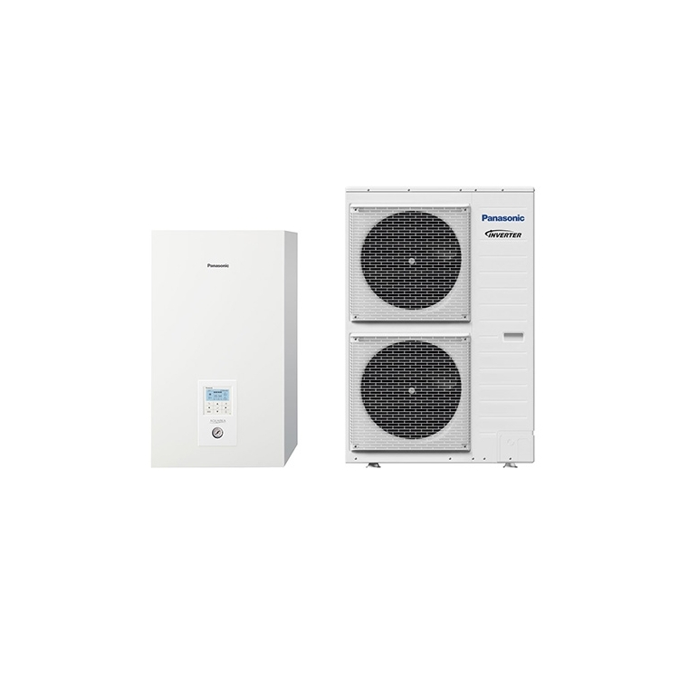 Panasonic Aquarea 9 kW su 3 kW el. tenu T-CAP WH-SXC09H3E8/WH-UX09HE8