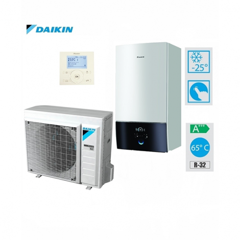 DAIKIN Altherma3 6.41 kW su 6 kW el. tenu ERGA04DV, EHBH04D6V