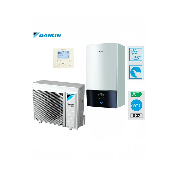 DAIKIN Altherma3 6.41 kW su 6 kW el. tenu ERGA04DV, EHBH04D6V