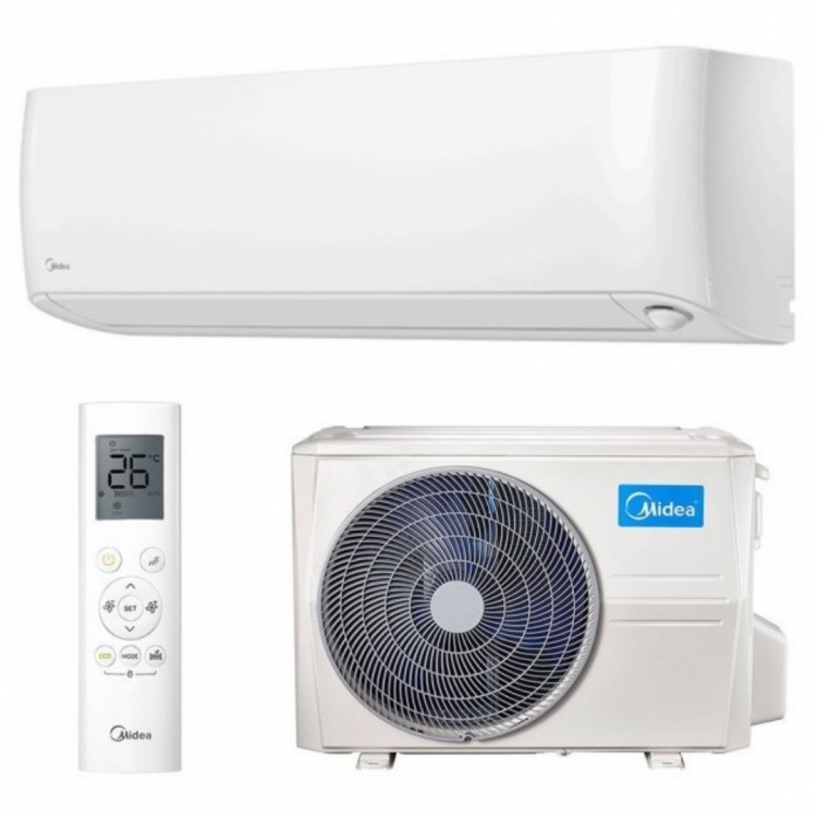 ORO KONDICIONIERIUS/ŠILUMOS SIURBLYS ORAS-ORAS MIDEA OASIS PLUS INVERTER MSOPBU-09HRFN8-QRE6GW/MOB30-09HFN8-QRE6GW (-30°C)