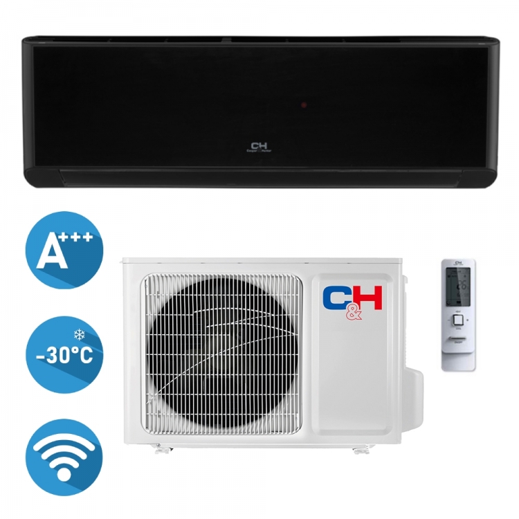 C&H SUPREME CONTINENTAL Inverter CH-S12FTXAL-FB efektyvus šildymas iki -25°C