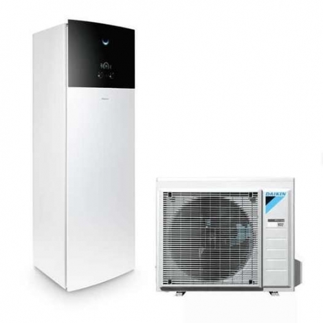 DAIKIN Altherma3 9.37 kW 230l su 9 kW el. tenu ERGA08EAV3, EHVH08S23EA9W