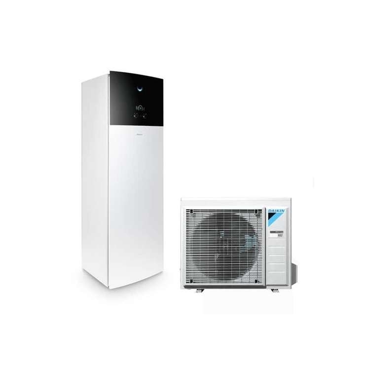 DAIKIN Altherma3 9.37 kW 230l su 9 kW el. tenu ERGA08EAV3, EHVH08S23EA9W