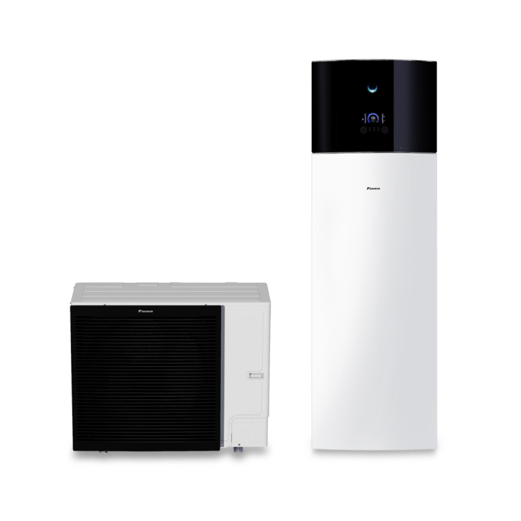 Daikin Altherma 3 R 12,44 kW šilumos siurblys su 230 l talpa – Vilniaus Katilai