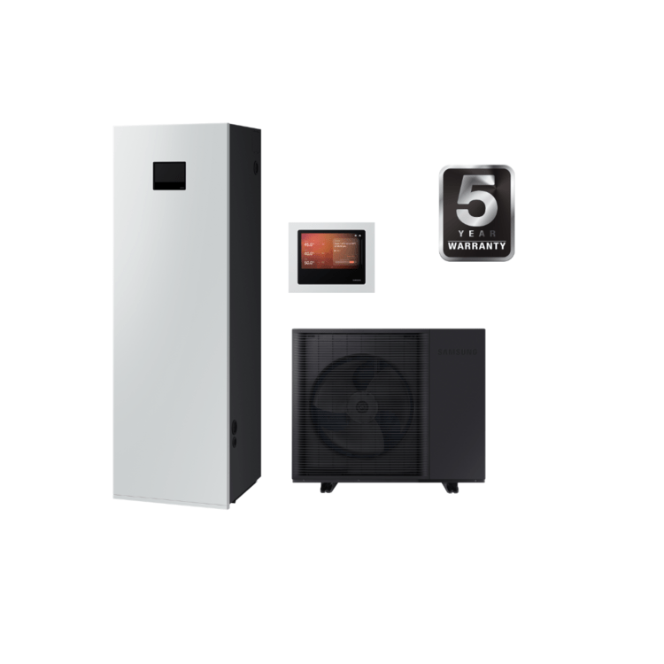 Samsung 16.0/13.5 kW oras–vanduo šilumos siurblys su 200 l talpa – Vilniaus Katilai