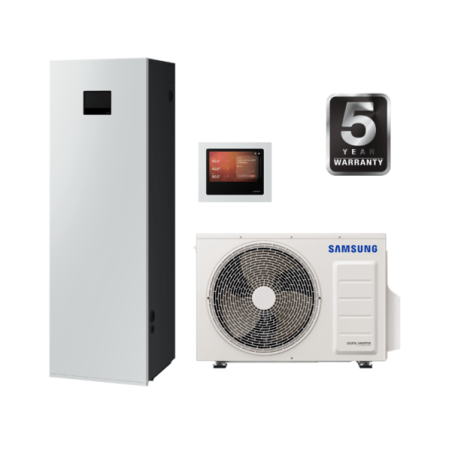 Samsung Split Nordic 9.0/8.7 kW šilumos siurblys su 200 l talpa – Vilniaus Katilai