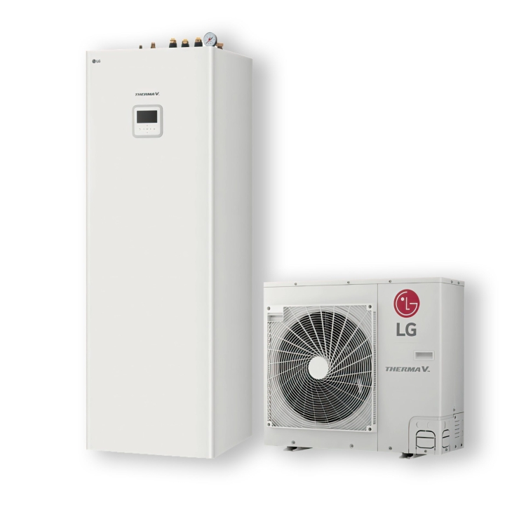LG Therma V 7,00 kW šilumos siurblys su 200 l talpa – Vilniaus Katilai