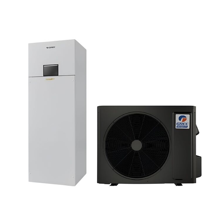 Gree Versati IV DUO 4,3/4,5 kW šilumos siurblys oras–vanduo su 185 l talpa – Vilniaus Katilai